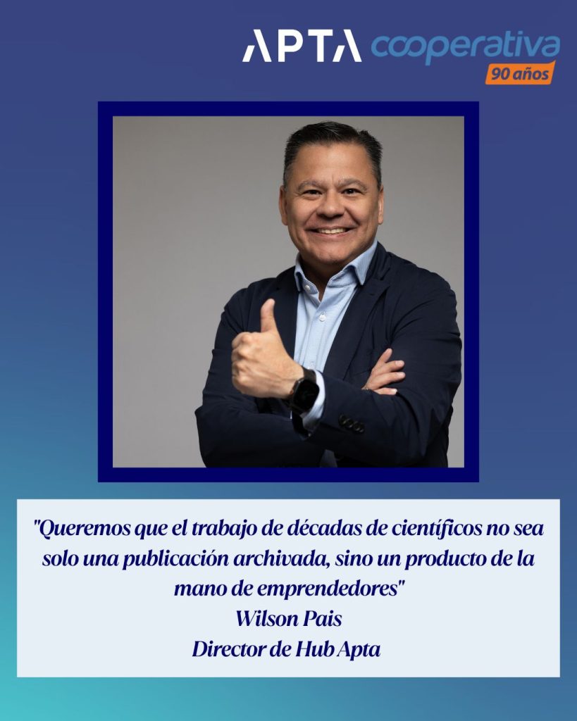 Wilson Pais, director de Hub APTA, en entrevista con Cooperativa sobre ciencia y emprendimiento en Chile